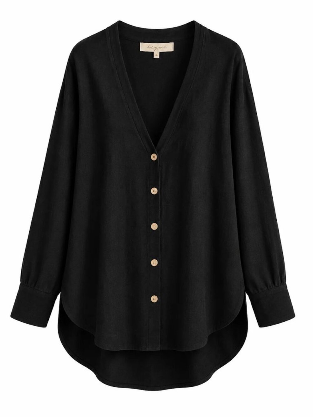 HDYWT: Essential Button Down - Black